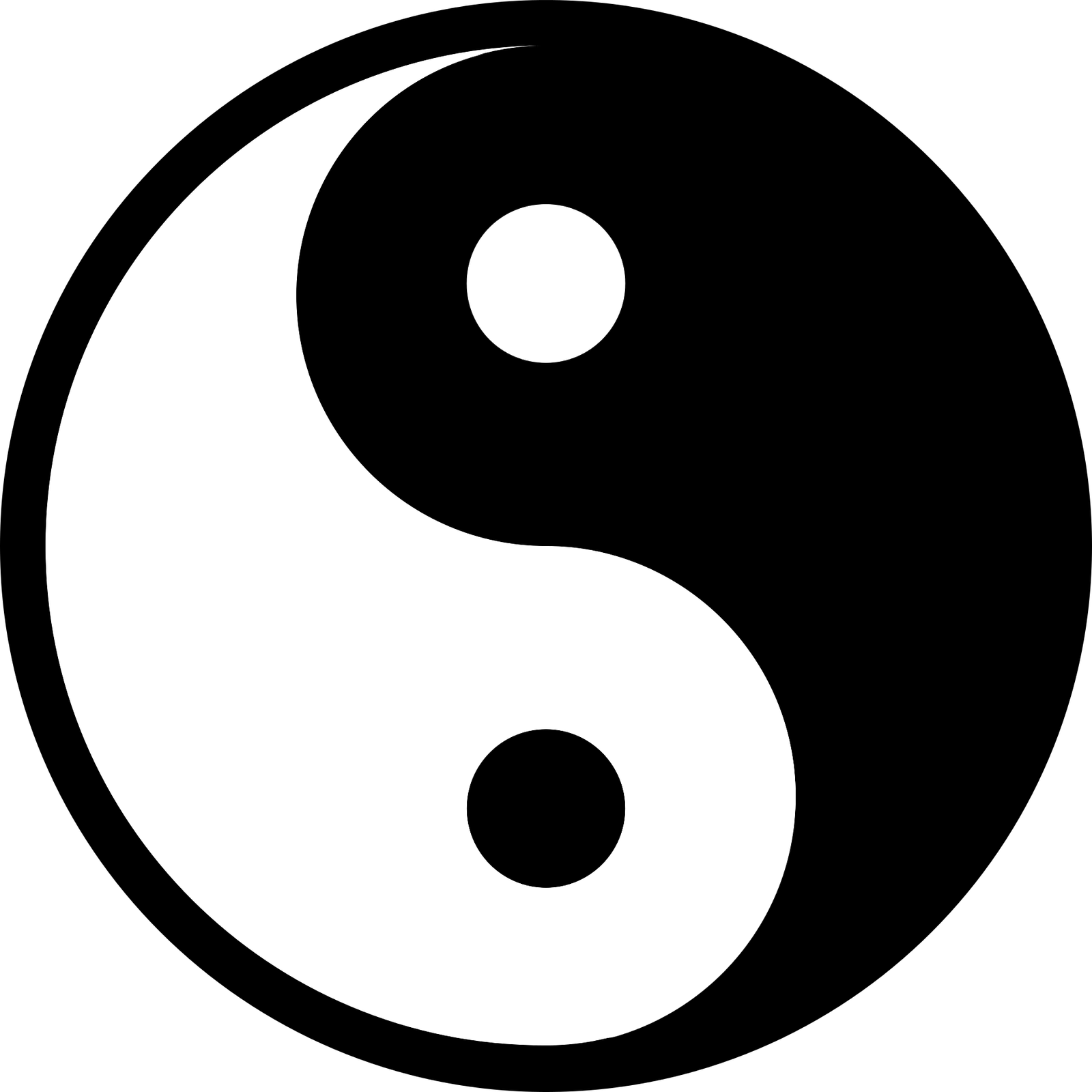 yin yang vector